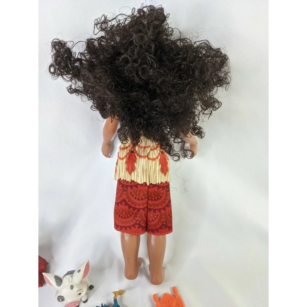 Disney Store Moana Doll Musical 11 Inch Pua Pig Hei Hei Accessories Works‎